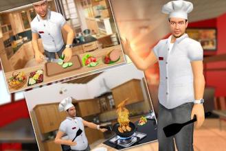 Virtual Waiter Restaurant Game 3D截图5