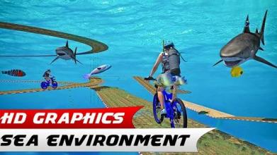 BMX Bicycle Race - Underwater Hot Wheels Stunts截图4