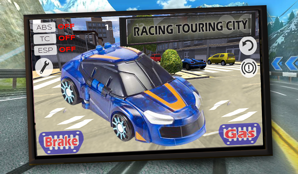 Racing Turning Mecard Game Adventure截图2