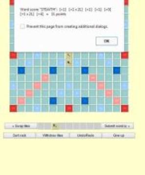 Scrabble Solitaire截图