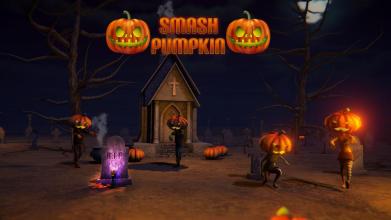 Halloween * : Zombie Pumpkin Smash 3d截图3