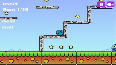 Blue Ball Jump: New Red Ball Adventure截图3