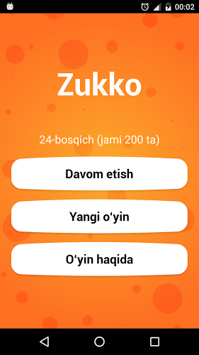 “Zukko” — so‘z o‘yini截图1