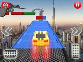 Real Extreme Impossible Track 3d Car Stunt Racing截图2