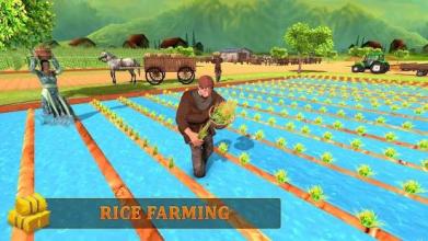 Primitive Farming Machine - Harvesting Rice截图2