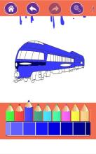 Trains Game Coloring Book For Kids截图2