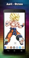 Color Pixel by Number - ► Super Saiyan ◄截图2