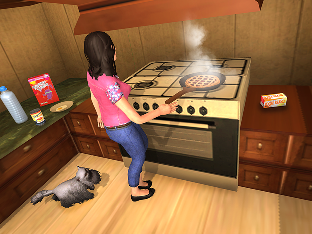 Virtual Family Happy Mom Sim 3D截图5