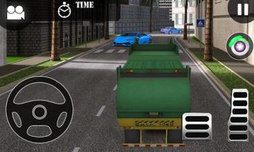 Real Trash Truck Simulator - Garbage Truck Games截图1