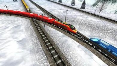 3D Train Racing Driver截图4