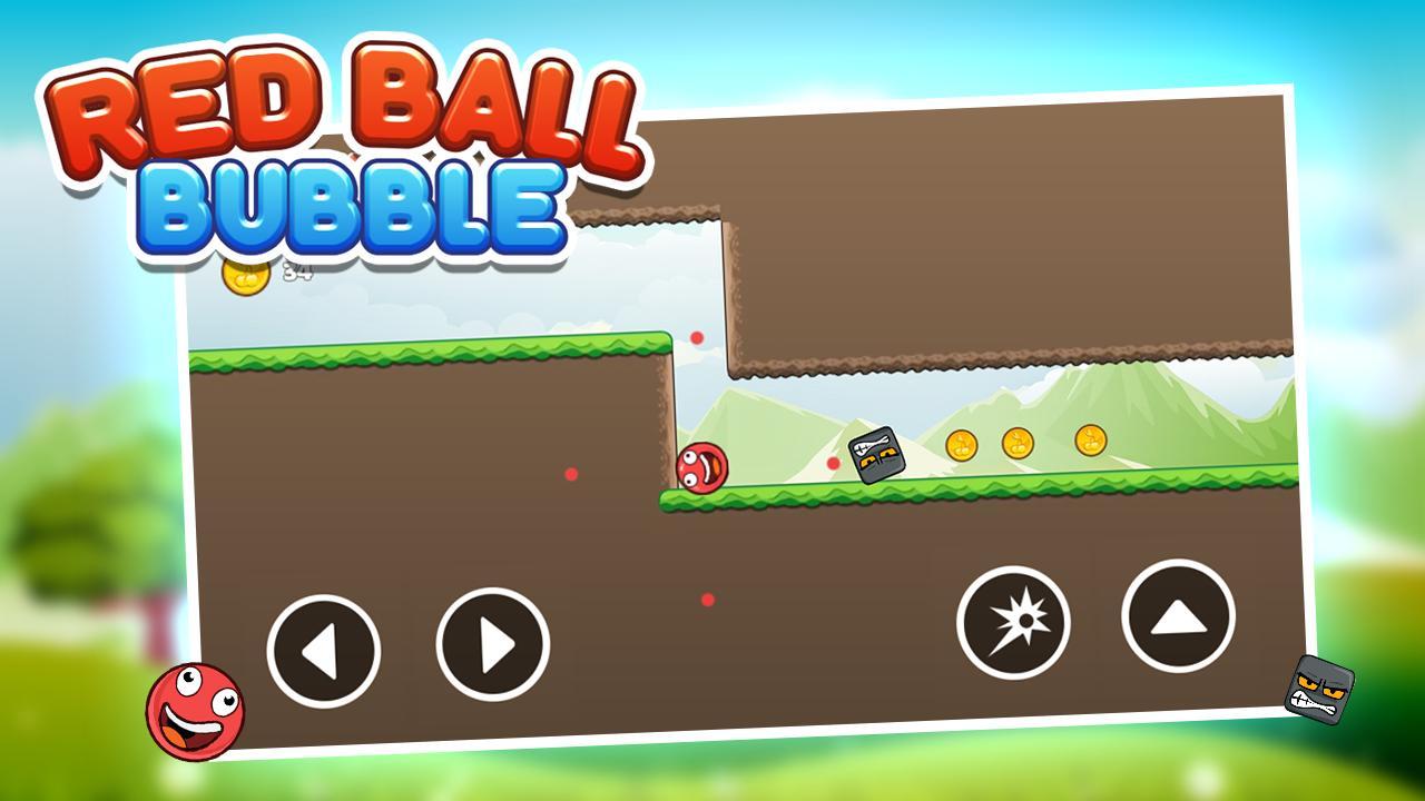 Bubble Red Ball Adventure - Jump Ball 2018截图4