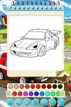 Cars Coloring Book Games截图2