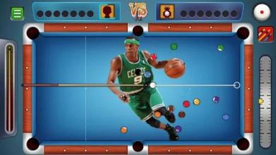 Billiards Boston Celtics Theme截图1