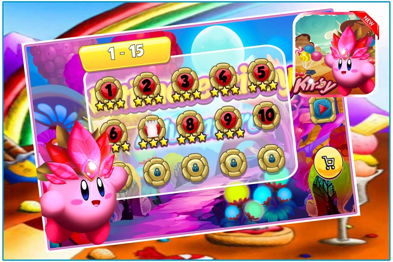 Super Kirby Adventure Free截图1