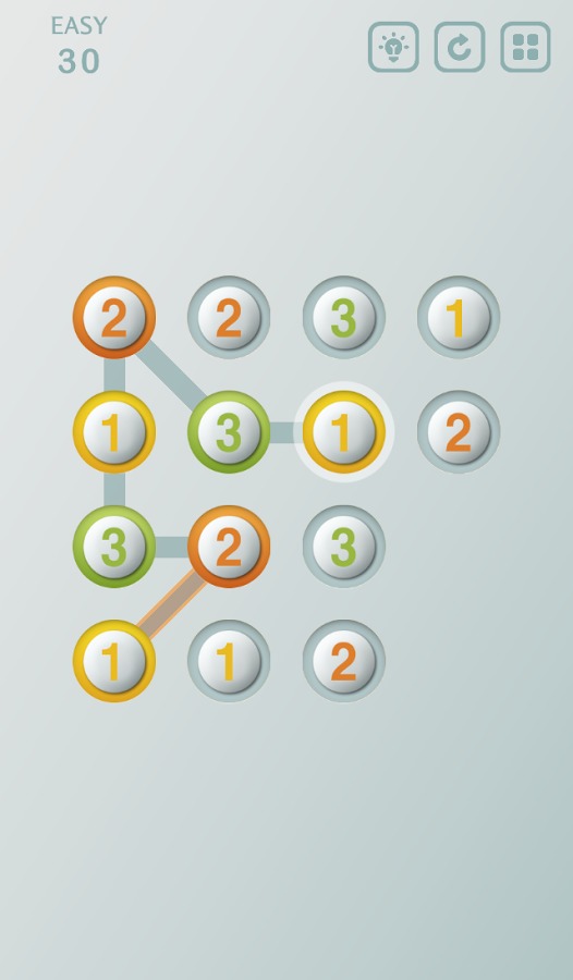 NumberLink - link 1, 2, 3.截图2