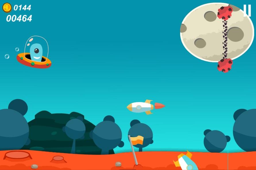 Spaceship Aliens Kids Game截图4