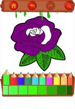 Flower Coloring games with friends截图2