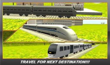 Bullet Train Subway Station 3D截图4