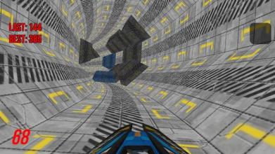 3D Spaceship Infinite Tunnel Survival Rush截图2