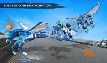 Robot Unicorn Bike Transform Battleground Royale截图3