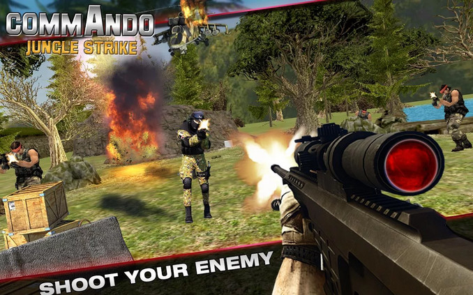 Commando Jungle Strike截图2