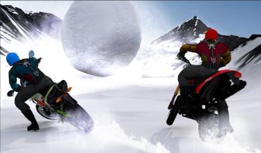 Snow Storm Moto Avalanche: Mountain Bike Climbing截图5