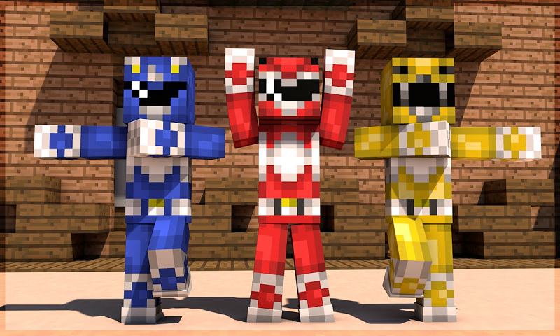 Mod Power Ranger For MCPE截图2