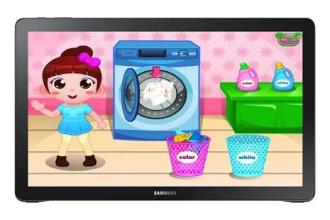 laundry washing games girl截图2