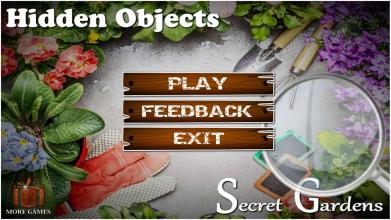 Hidden Objects Garden截图1