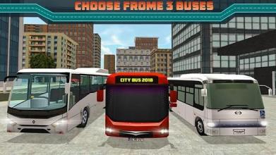 Highway Coach Bus Driving : City Bus Driver 2018*截图2