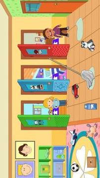 Pretend Play Home Repair: Doll House Cleaning截图