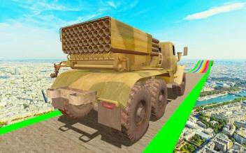 Impossible Army Truck Driving截图4