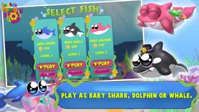 Baby Fish Hunting Game: Shark Whale and Dolphin截图5