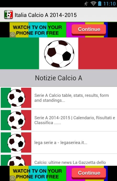 Italia Calcio A 2014-2015截图5