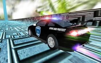 San Andreas Police Ultra Ramp Mega Ramp Car Racing截图4