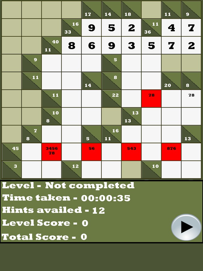 Kakuro Premium(Sudoku puzzles)截图2