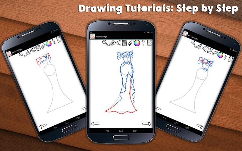 Draw Dresses for Girls截图5