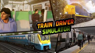 Train Driving 3d sim: Train Games 2018截图1