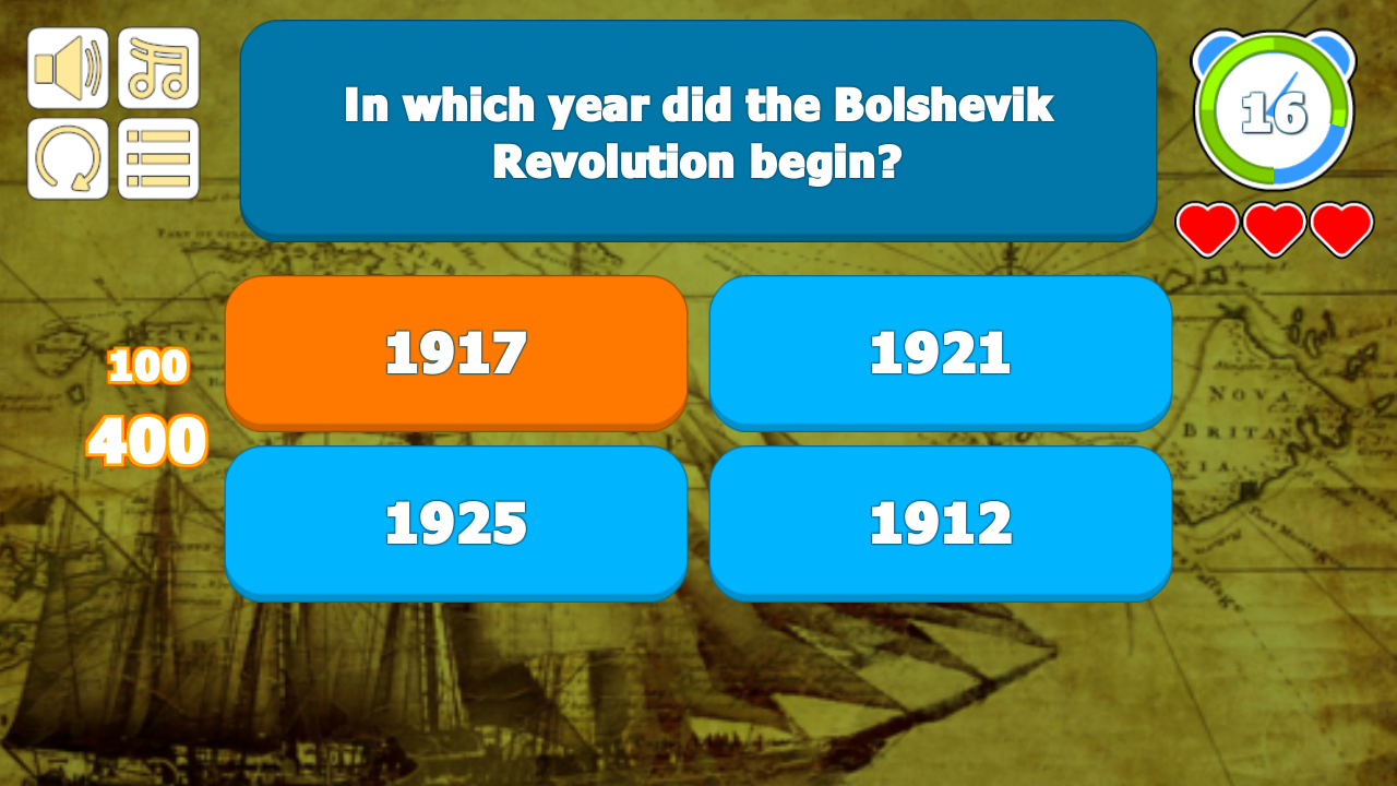 Trivia History Quiz截图3