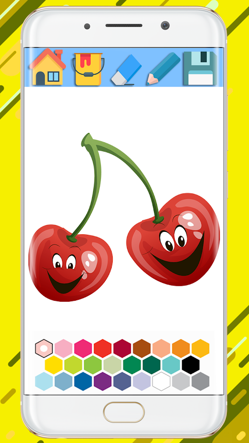 Fruit Coloring Mandala Book - Coloring fruit book截图3