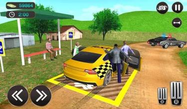 Taxi Driver Game - Offroad Taxi Driving Sim截图3