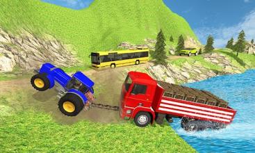 Tractor Towing Car Simulator Games截图2