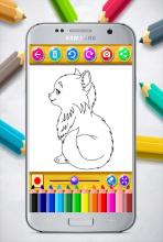 Cat Coloring Pages截图4