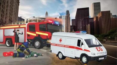 Ambulance rescue simulator 2018: Driving Duty截图3