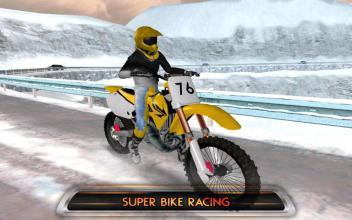 Offroad Snow Bike Racing 2018: Highway Bike Racing截图1