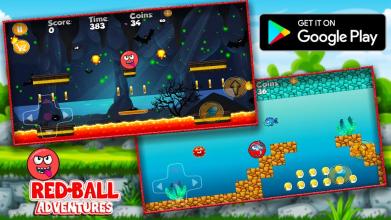 Red Ball : In The Jungle Adventures截图1