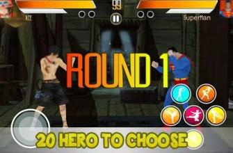 3D Ultimate Fighters : SuperHero Fighting Club截图1