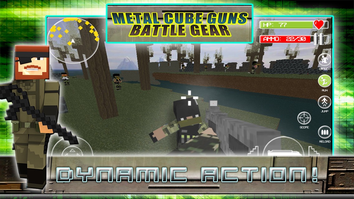 Metal Cube Guns: Battle Gear截图1