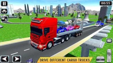 cargo truck drive simulator 2018截图2
