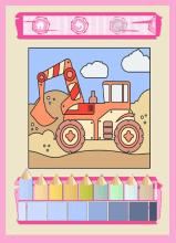 Vehicles Cars Coloring Book截图3